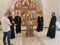 Архиерейское богослужение в Троицком храме г. Старая Купавна 